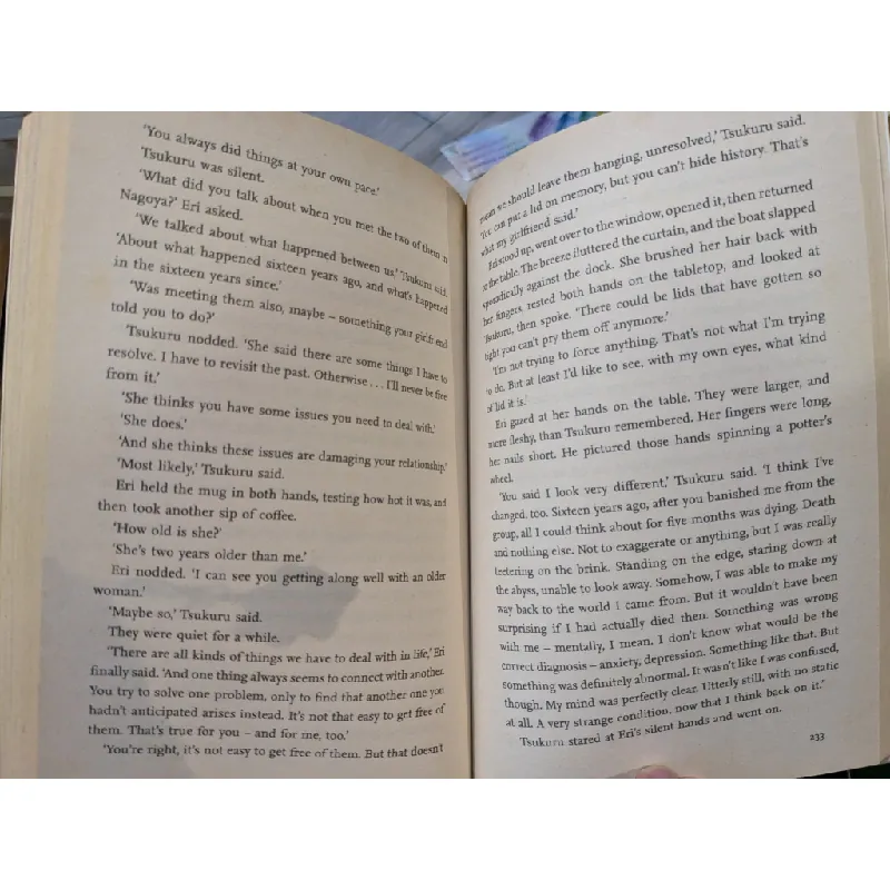 Colorless Tsukuru Tazaki and his years of Pilgrimage - Murakami 703553