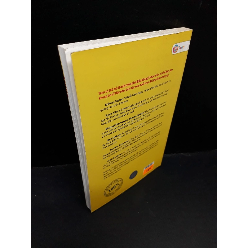 Trở thành triệu phú tuổi teen mới 80% bẩn bìa, ố nhẹ 2009 HCM1410 Kimberly S.Burleson - Robyn Collins VĂN HỌC 917380