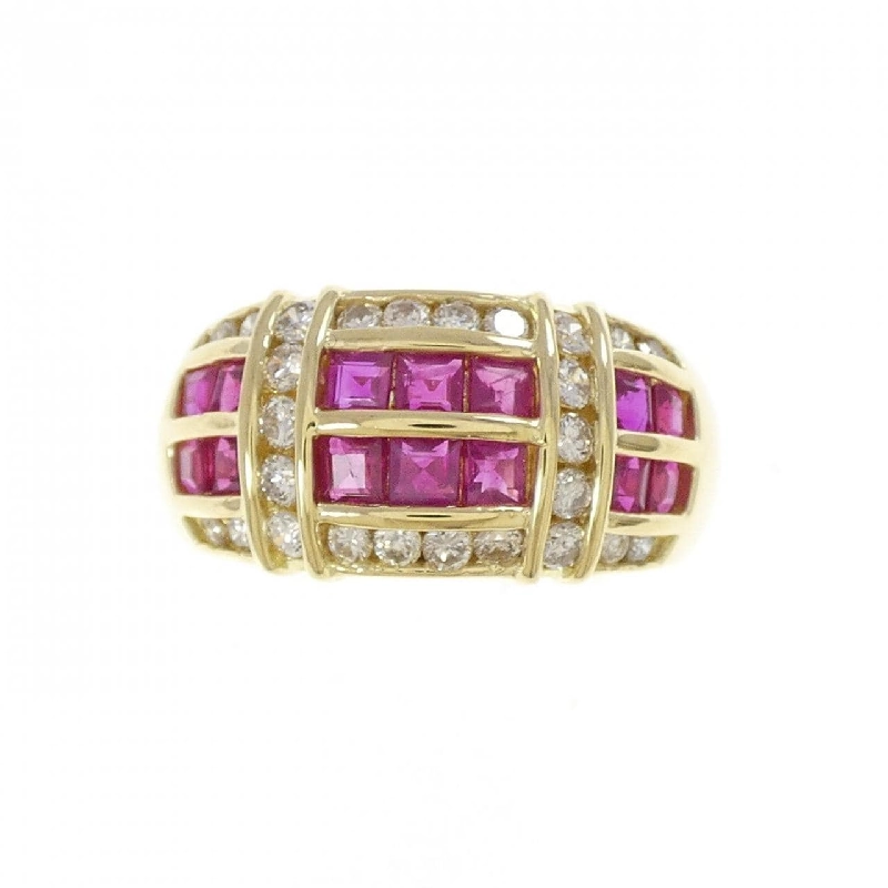 Nhẫn Ruby K18YG 1.00CT - Hàng hiệu Chính hãng 850119