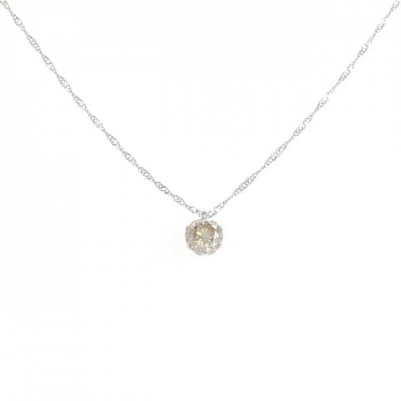 Dây chuyền kim cương Solitaire PT900/PT850 0.37CT - Hàng hiệu Chính hãng 857148