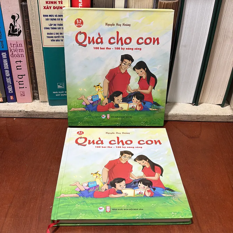 II Sách Thiếu Nhi: Quà Cho Con _ 100 Bài Thơ, 100 Kỹ Năng Sống - Nguyễn Huy Hoàng - 2016 726859