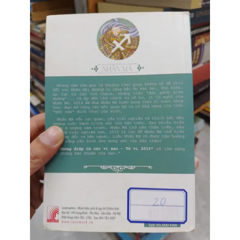 sách Thông điệp từ các vì sao - Nhân Mã  (B1) 701604