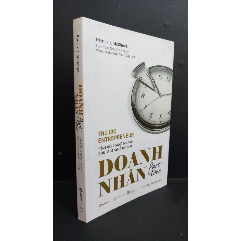 Doanh nhân part time mới 80% bẩn nhẹ 2022 HCM0412 Patrick J. McGinnis Kinh doanh 338865