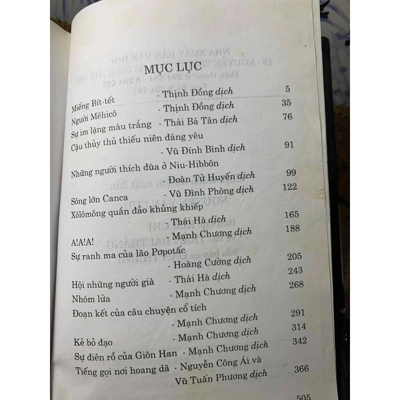 Jack London - Truyện Ngắn Chọn Lọc 539180