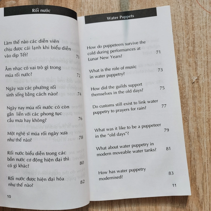 Rối nước | Hữu Ngọc chủ biên | song ngữ Anh Việt 542146