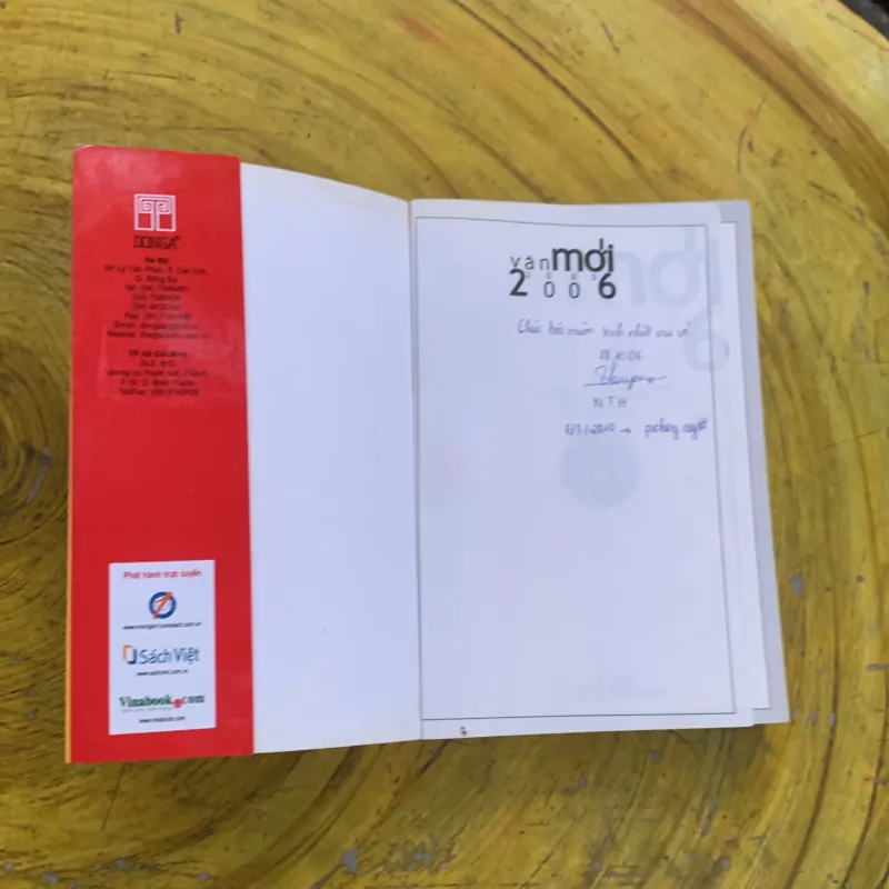 VĂN MỚI 2006 - HỒ ANH THÁI TUYỂN  748254