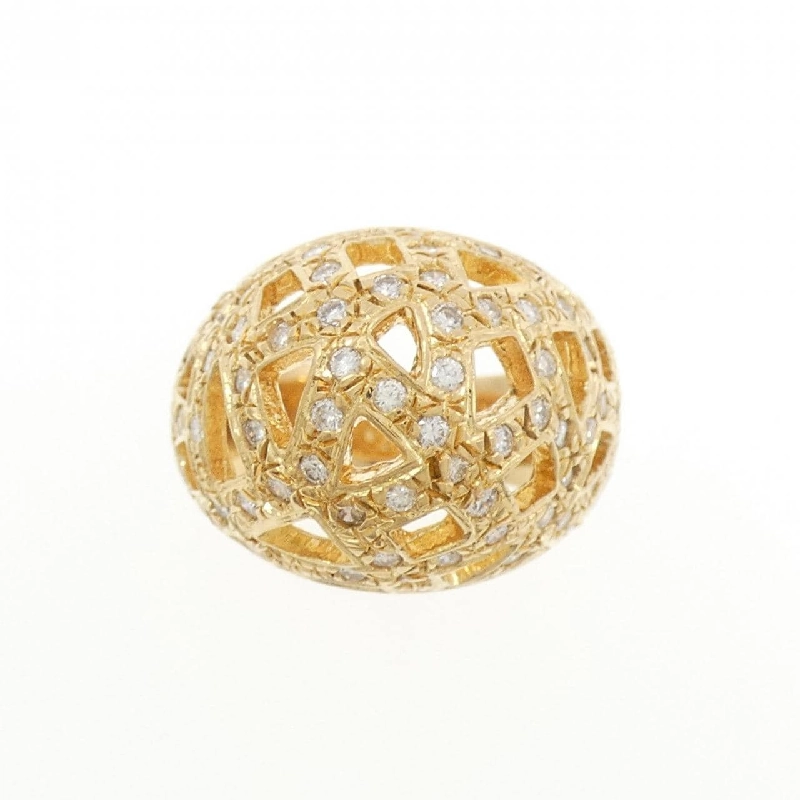 Nhẫn kim cương K18YG 0.82CT - Hàng hiệu Authentic 851104