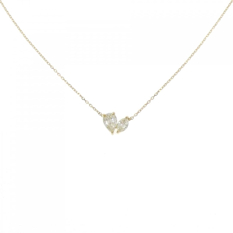 Dây chuyền kim cương K18YG 0.45CT - Hàng hiệu Chính hãng 862028