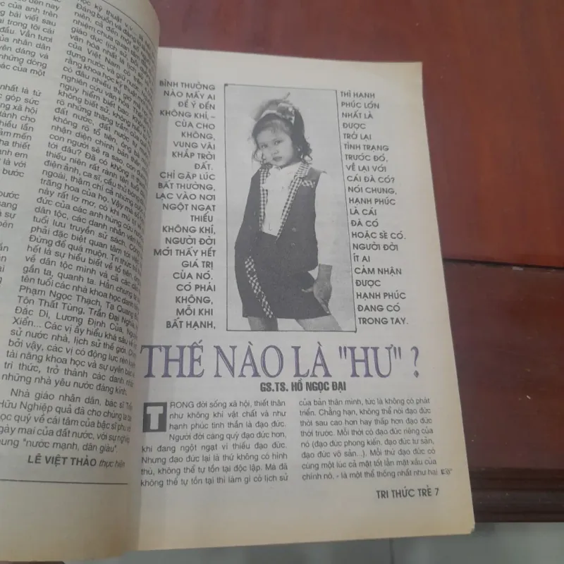 TRI THỨC TRẺ số 7 tháng 1.1996 753888