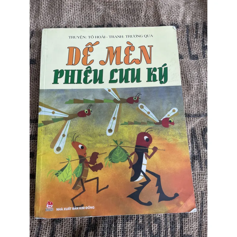 Dế mèn phiêu lưu ký - khổ to - tranh màu  1013369