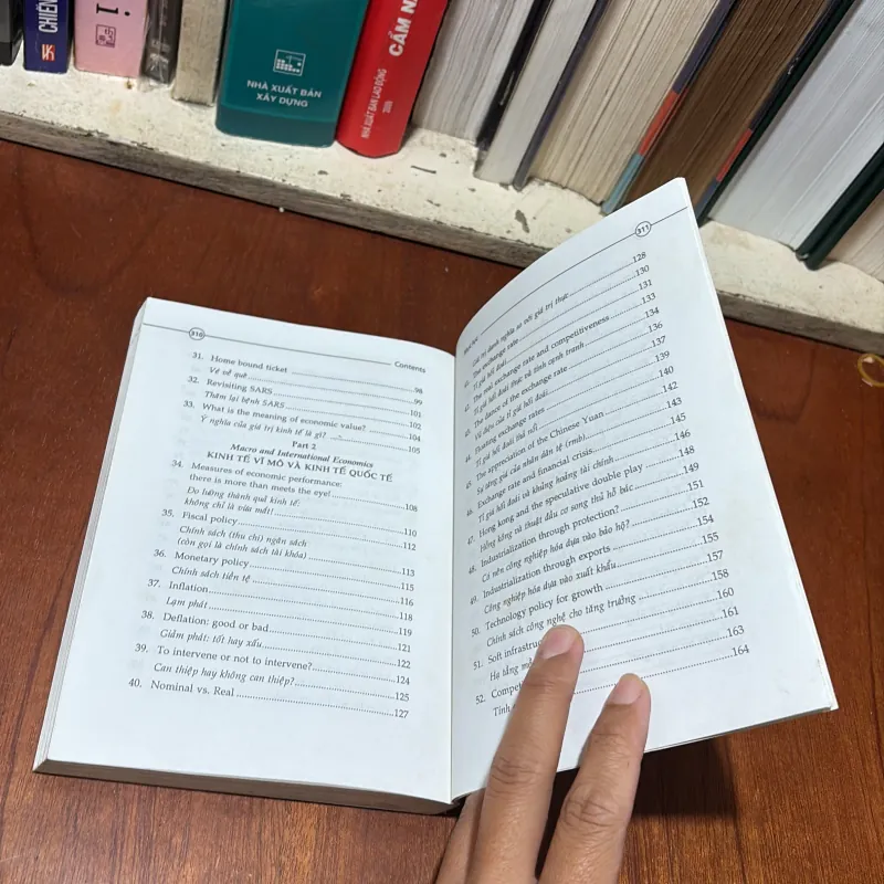 II Sách Kinh Tế: Các Khái Niệm Cơ Bản Về Kinh Tế (Sách Song Ngữ Anh Việt) - 2010 778194