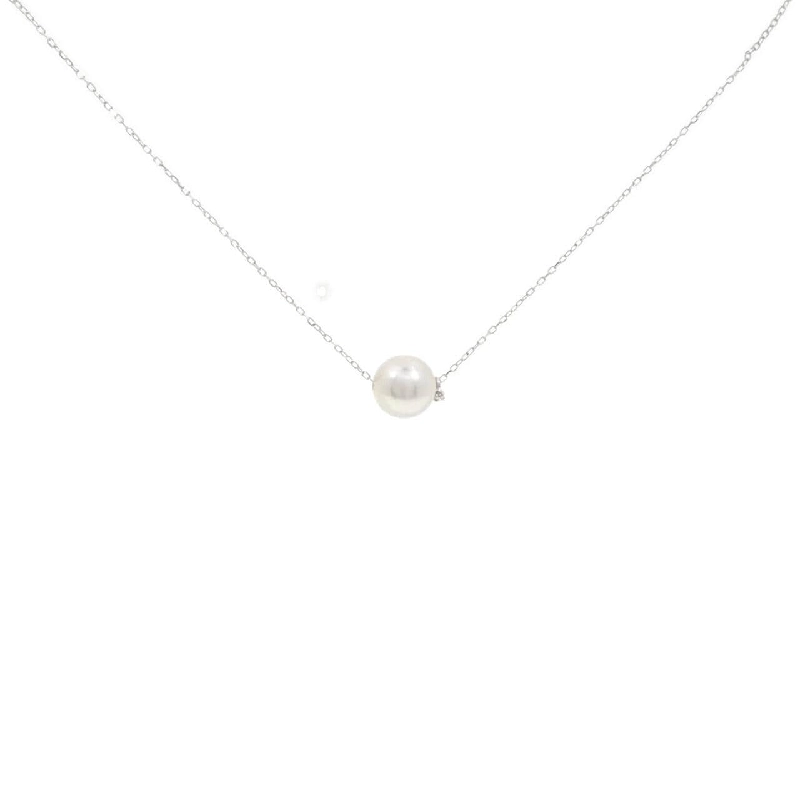 K18WG Chuỗi ngọc trai Akoya 7.8mm - Hàng hiệu Chính hãng 856834