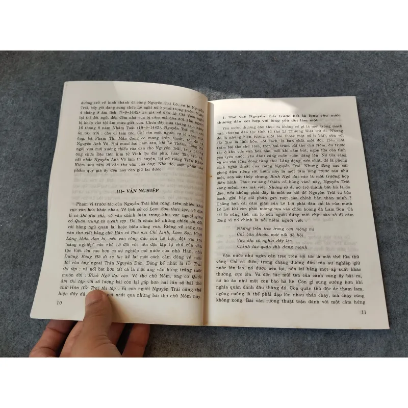 NGUYỄN TRÃI - NHÀ VĂN VÀ TÁC PHẨM TRONG NHÀ TRƯỜNG 719977