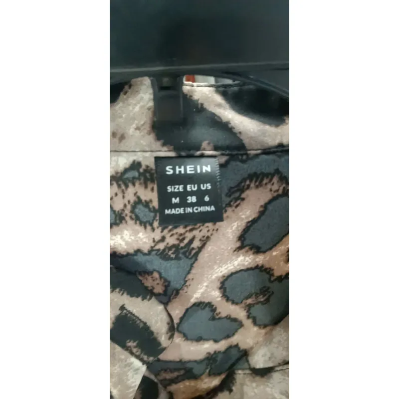 Đầm sơmi màu da beo size 6 961310