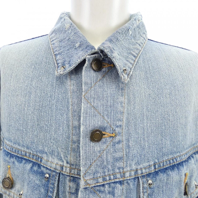 Áo khoác denim SAINT LAURENT 665550 Y25GA - Hàng hiệu Authentic 897588