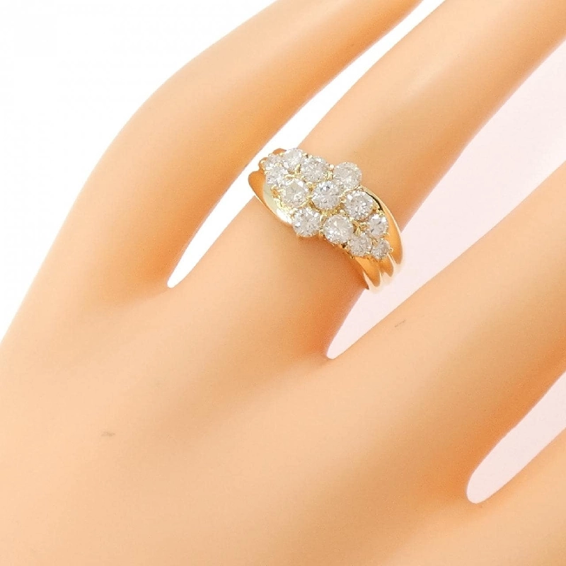 Nhẫn kim cương K18YG 1.02CT - Hàng hiệu Authentic 852093