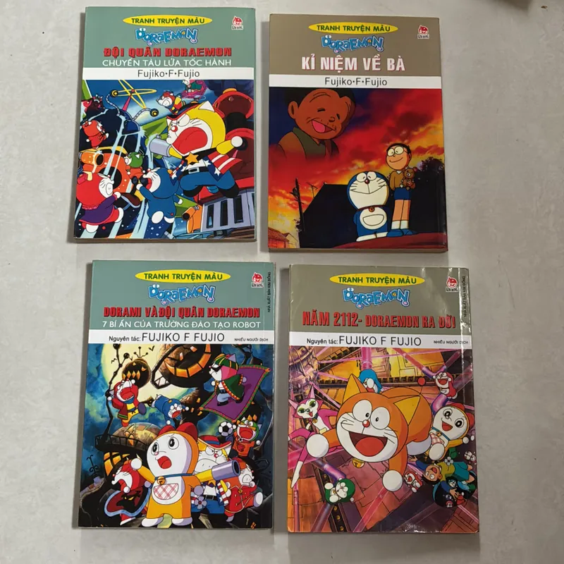Combo 4 cuốn Doremon tranh truyện màu 702575