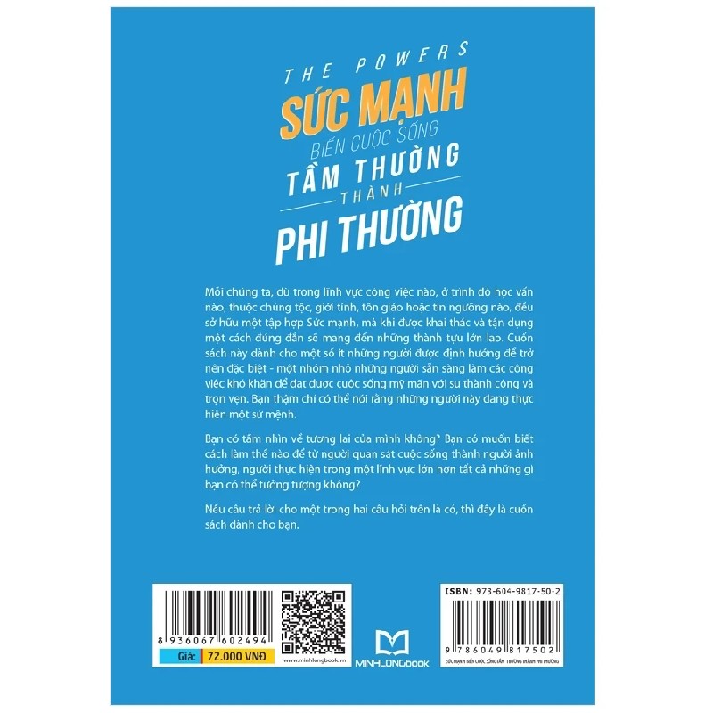 Sức Mạnh Biến Cuộc Sống Tầm Thường Thành Phi Thường - Mark W. Erwin 179839