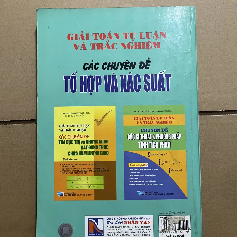 Tổ hợp và Xác suất môn Toán 977935