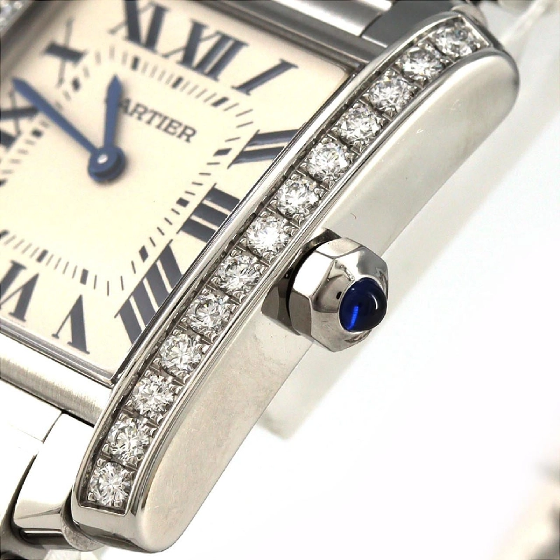 Cartier Tank Française MM/D W4TA0009 SS Quartz - Hàng hiệu Authentic 872708