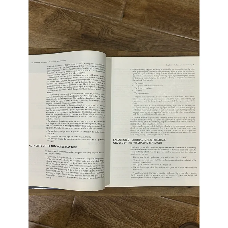 Purchasing and Supply Management - W.C.Bentor, Jr. 750712