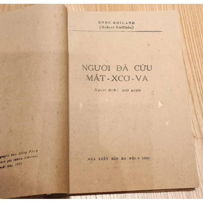 Truyện tình báo: NGƯỜI ĐÃ CỨU MOSCOW (Robert Guillain) 788781