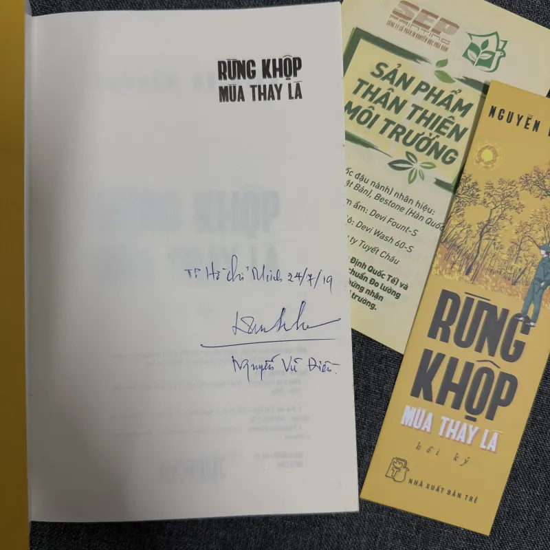 Rừng khộp mùa thay lá (Tác giả ký tặng) - Nguyễn Vũ Điền 798003