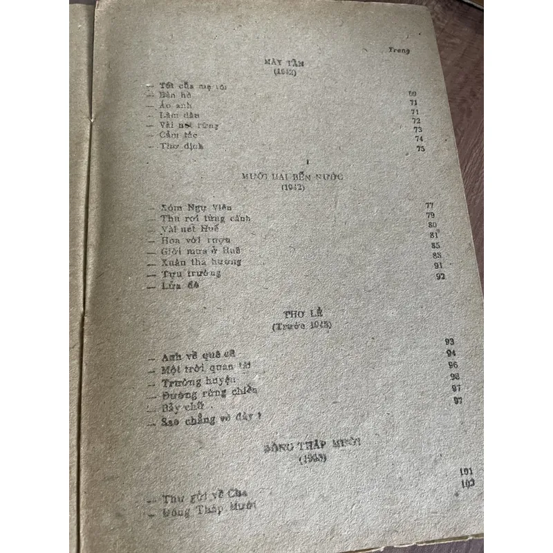 Thơ Nguyễn Bính : Tô Hoài giới thiệu; Chu Văn lời bạt 681723