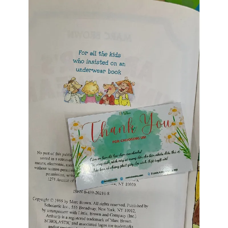 Arthur's Underwear – Marc Brown 559650