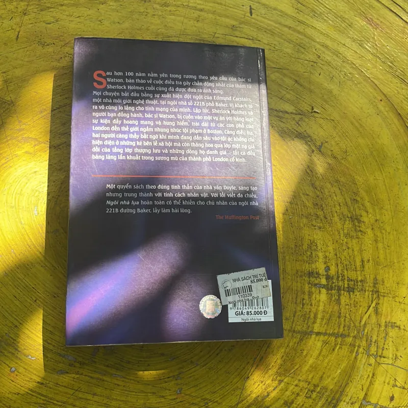 NGÔI NHÀ LỤA KỲ ÁN MỚI NHẤT CỦA SHERLOCK HOLMES- anthony horowitz 783742