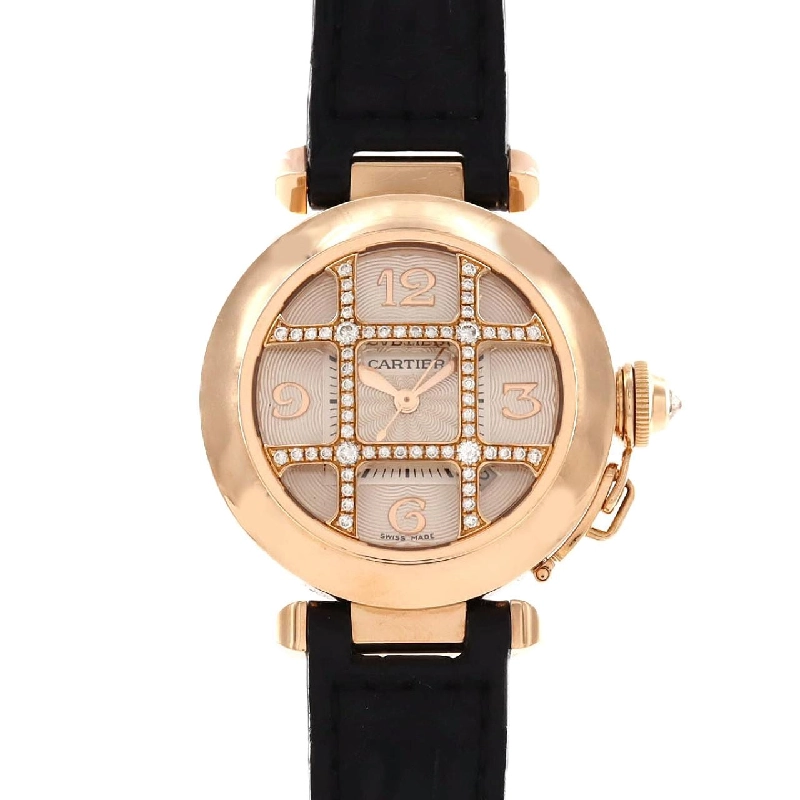 Cartier Pasha32 PG･Grid D Convex WJ116836 PG･RG Automatic - Hàng hiệu Authentic 875239