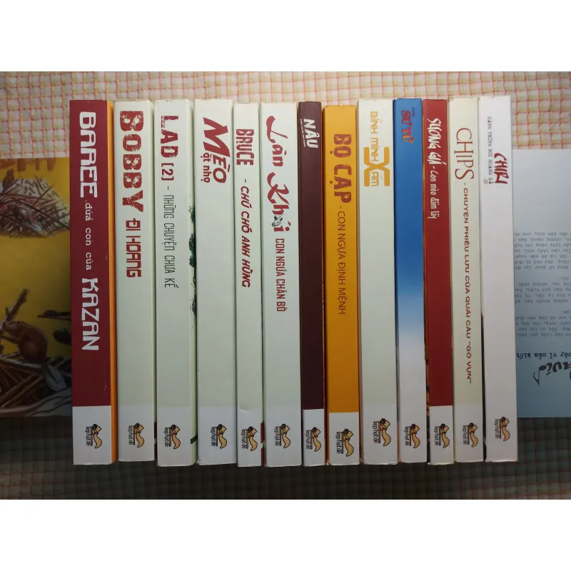 COMBO 32 CUỐN TỦ SÁCH KẸP HẠT DẺ 760554