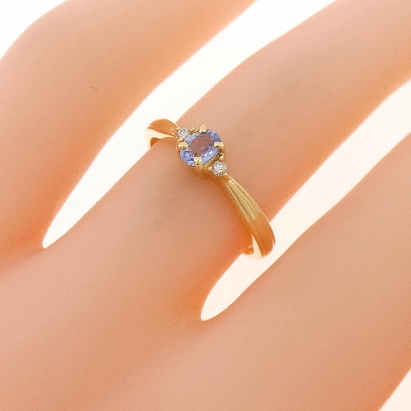 Nhẫn Sapphire K18YG - Hàng hiệu Chính hãng 855045