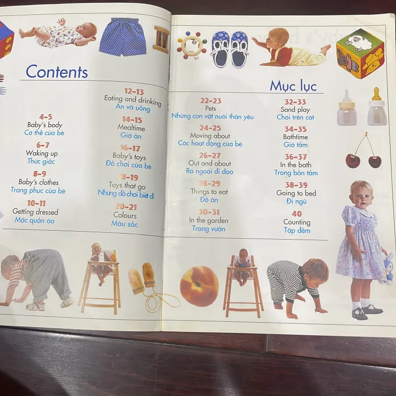 English for children - baby ‘s world - thế giới của bé 2003  1027059