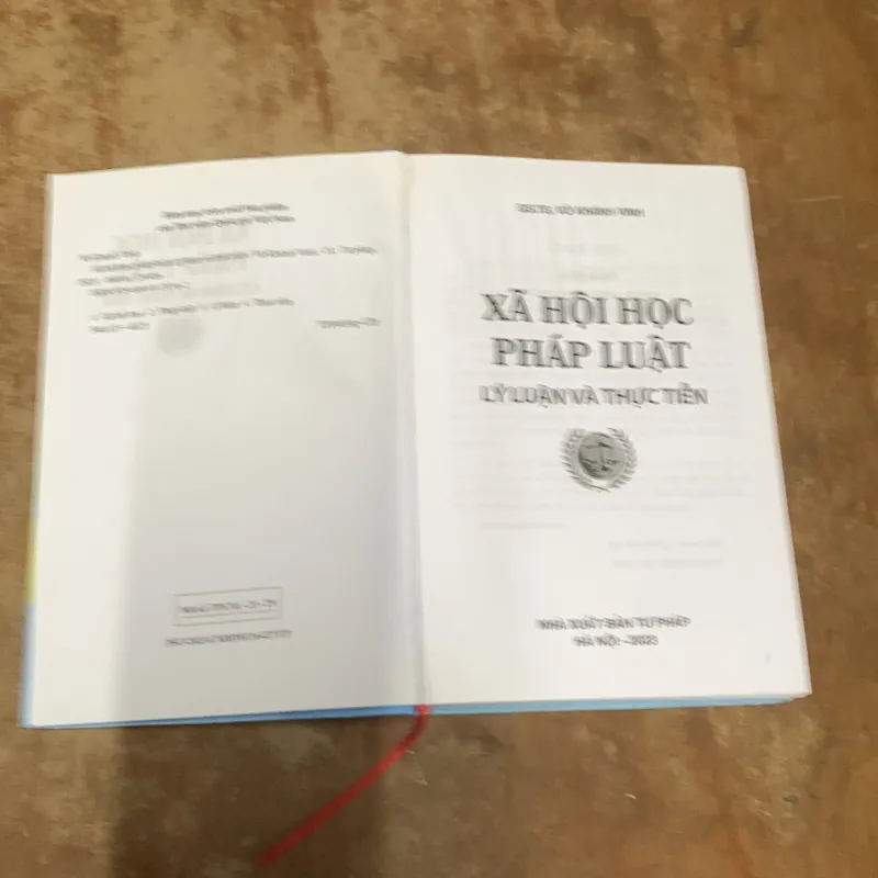  XÃ HỘI HỌC PHÁP LUẬT : LÝ LUẬN VÀ THỰC TIỄN- GS.TS. VÕ KHÁNH LINH 761911