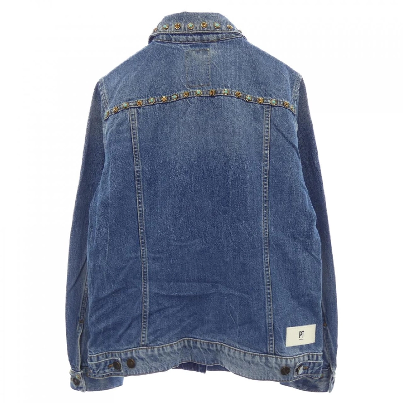 【Mã giảm giá】Áo khoác denim PT TORINO 640583