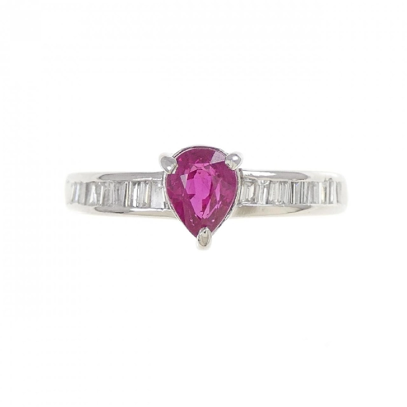 Nhẫn Ruby PT900 0.66CT - Hàng hiệu Chính hãng 853694