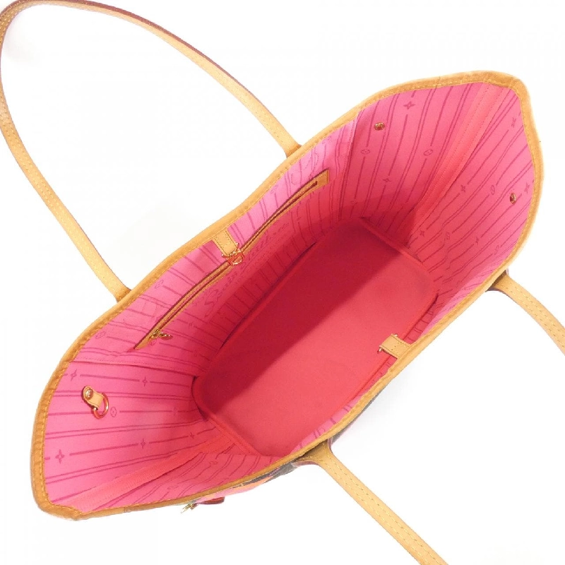 Túi xách Louis Vuitton Monogram Rose (Stephen Sprouse) Neverfull MM M48613 608901