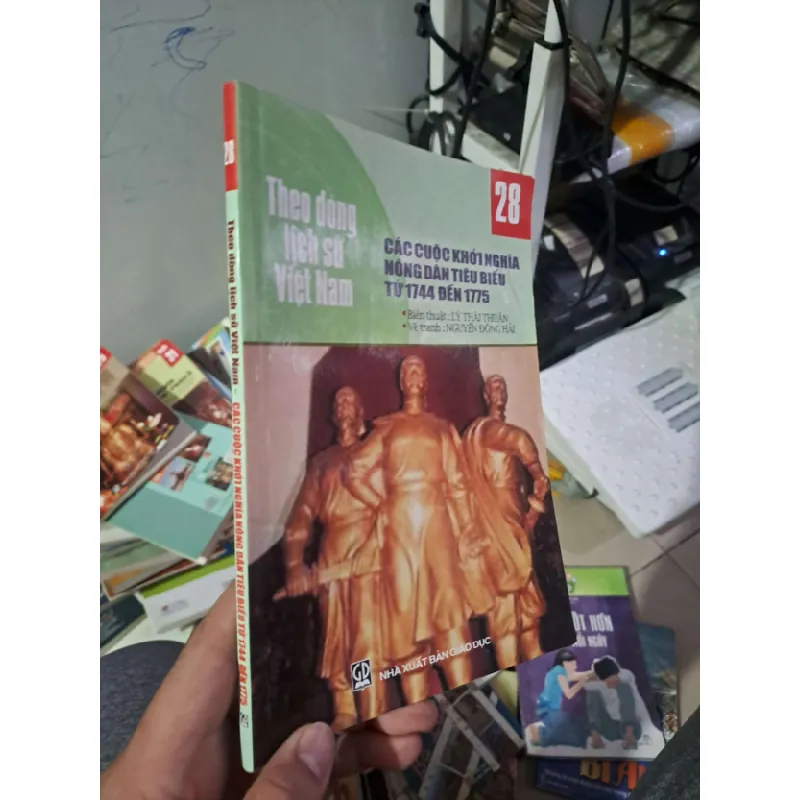 [Sách Cũ SCGR] Theo dòng lịch sử Việt Nam - Các cuộc khởi nghĩa nông dân tiêu biểu từ 1744-1775 - Lý Thái Thuận LỊCH SỬ - CHÍNH TRỊ - TRIẾT HỌC HCM0910 677517