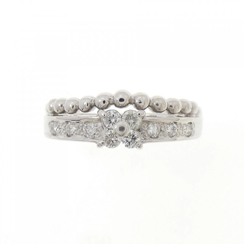 Nhẫn kim cương hoa PT900 0.20CT 666810