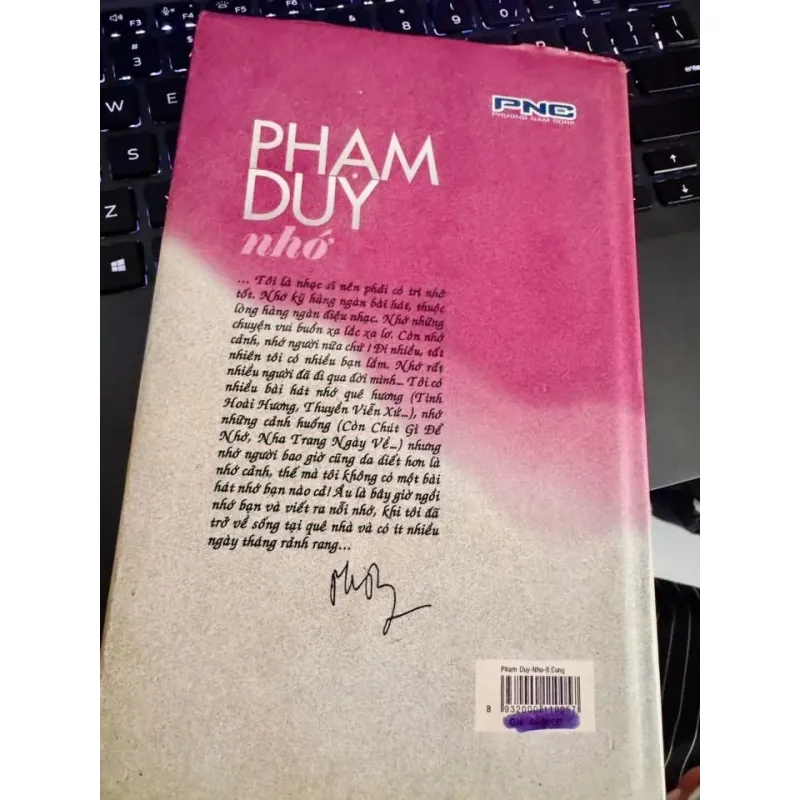 Nhớ- Phạm Duy bản đặc biệt có chữ ký 1002225