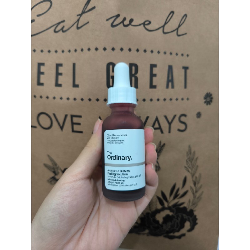 The Ordinary AHA 30% BHA 2% Peeling Solution

 18221