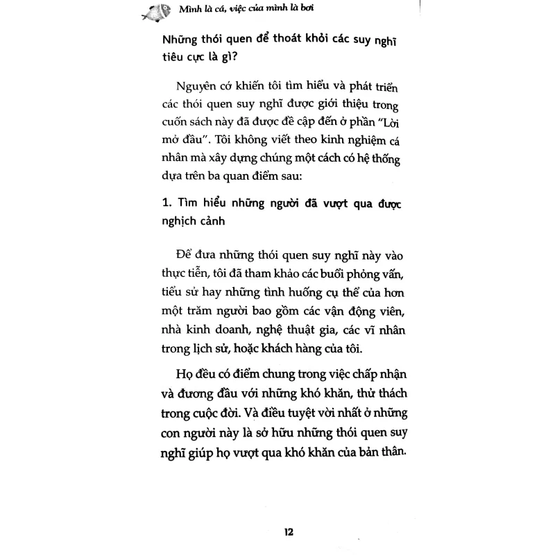 Sách Mình Là Cá, Việc Của Mình Là Bơi - Sống Như Người Nhật 674528