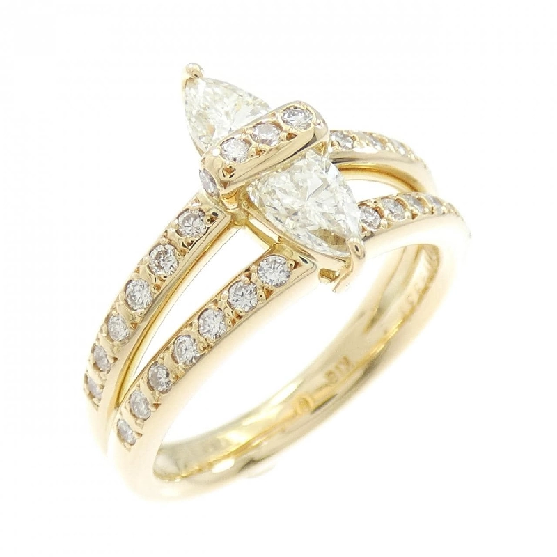 Nhẫn kim cương K18YG 0.702CT - Hàng hiệu chính hãng 851962