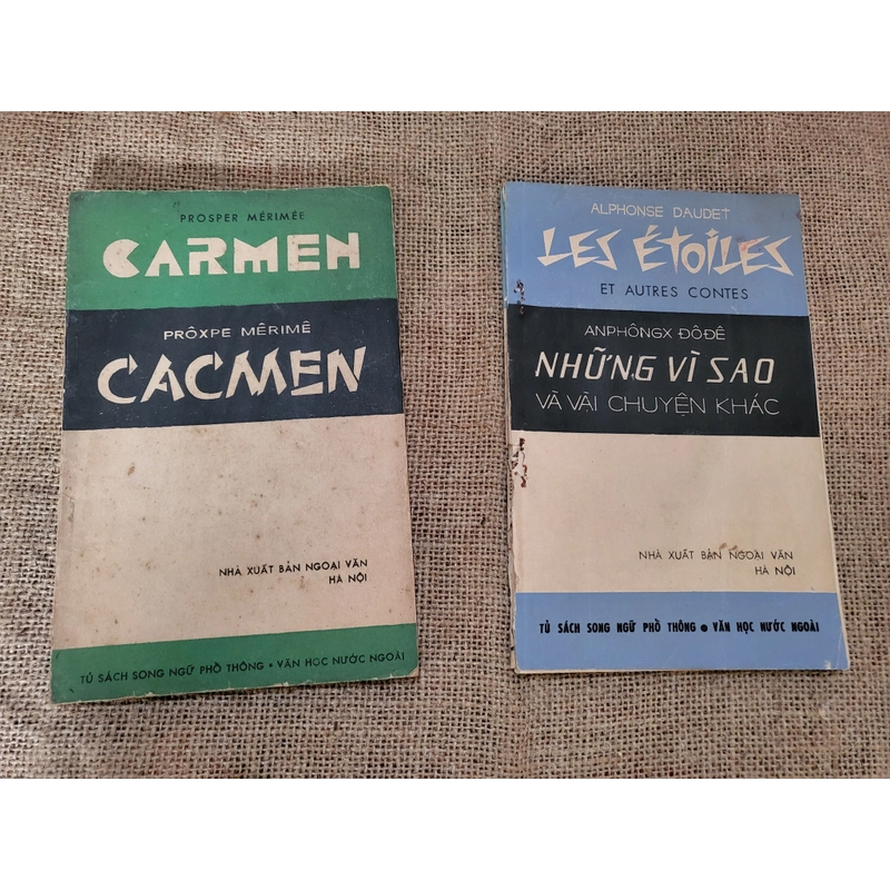 Truyện song ngữ Pháp- Việt , 2 cuốn : Carmen + Những vì sao  336754