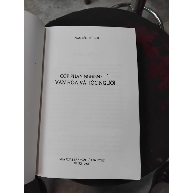 Góp phần nghiên cứu văn hóa và tộc người của GS  Nguyễn Từ Chi 990105