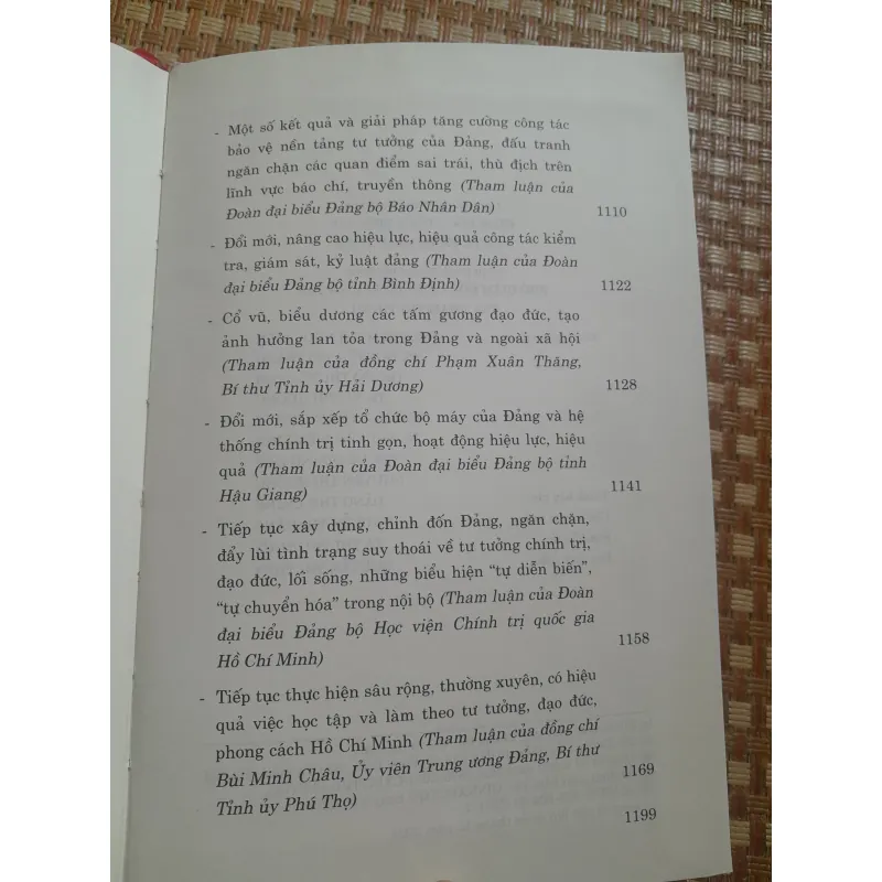 THAM LUẬN ĐẠI HỘI ĐẠI BIỂU 13 762379