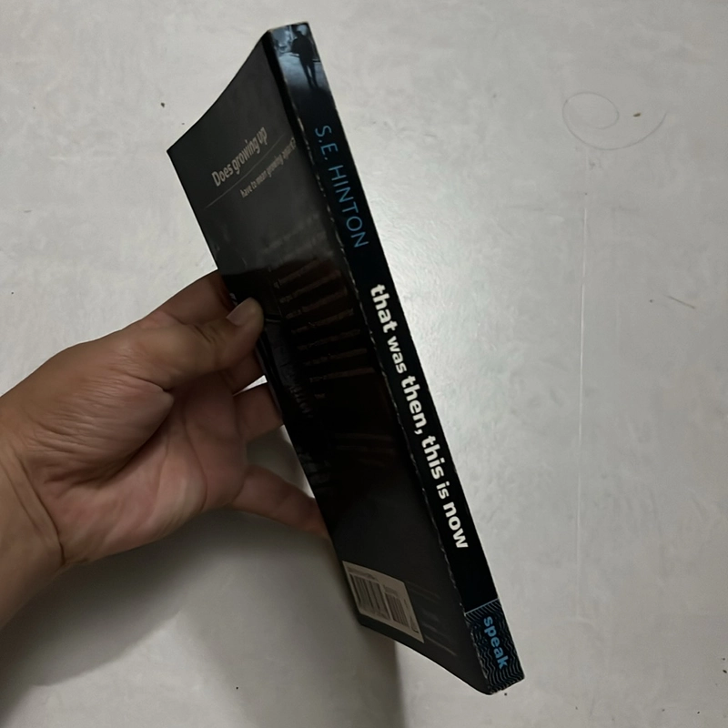 that was then, this is now - S.E. Hinton 507674