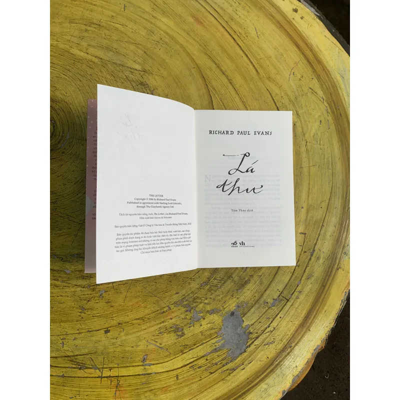 LÁ THƯ - RICHARD PAUL EVANS 738259
