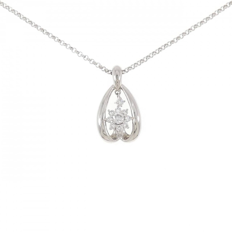 Dây chuyền kim cương PT900/PT850 0.33CT - Hàng hiệu Chính hãng 860608